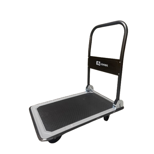 Folding Trolley Cart Platform Hand Truck Flat 150kg Heavy Duty