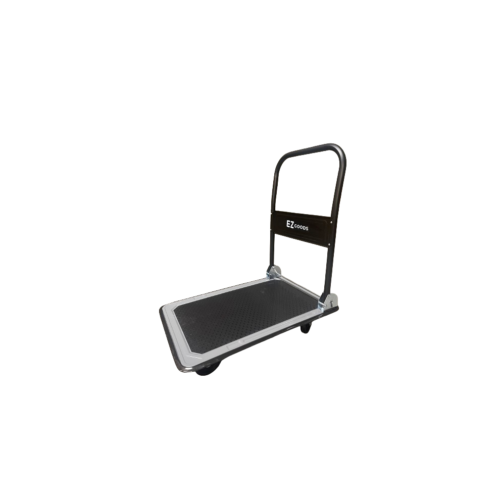 Folding Trolley Cart Platform Hand Truck Flat 150kg Heavy Duty