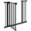 PawHut PawHut Adjustable Safety Gate w/ 1 Extensions and Four Adjustable Screws, Black 6