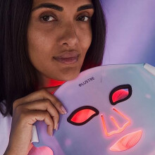 LUSTRE ClearSkin Revive LED Mask - For Blemish Prone Skin | Red & Blue Light beauty therapy for Face