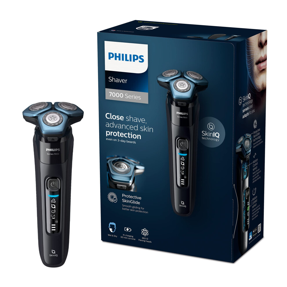 Philips Shaver Series 7000 Dry And Wet Electric Shaver Men (Model S7783/35)