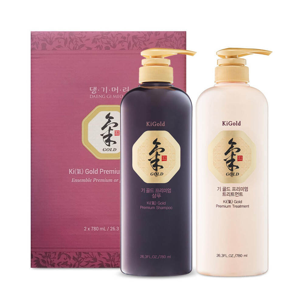 Daeng Gi Meo Ri Gold Ki Premium Hair Set Shampoo (780 Ml) & Conditioner (780Ml)