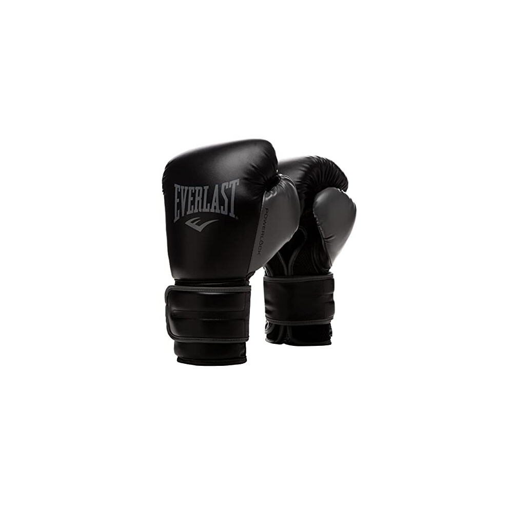 EVERLAST Powerlock 2R Training Gloves - Black - 14oz