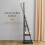 Homcom HOMCOM Movable Full Length Mirror Adjustable Full Body Mirror with 2 Shelves 3
