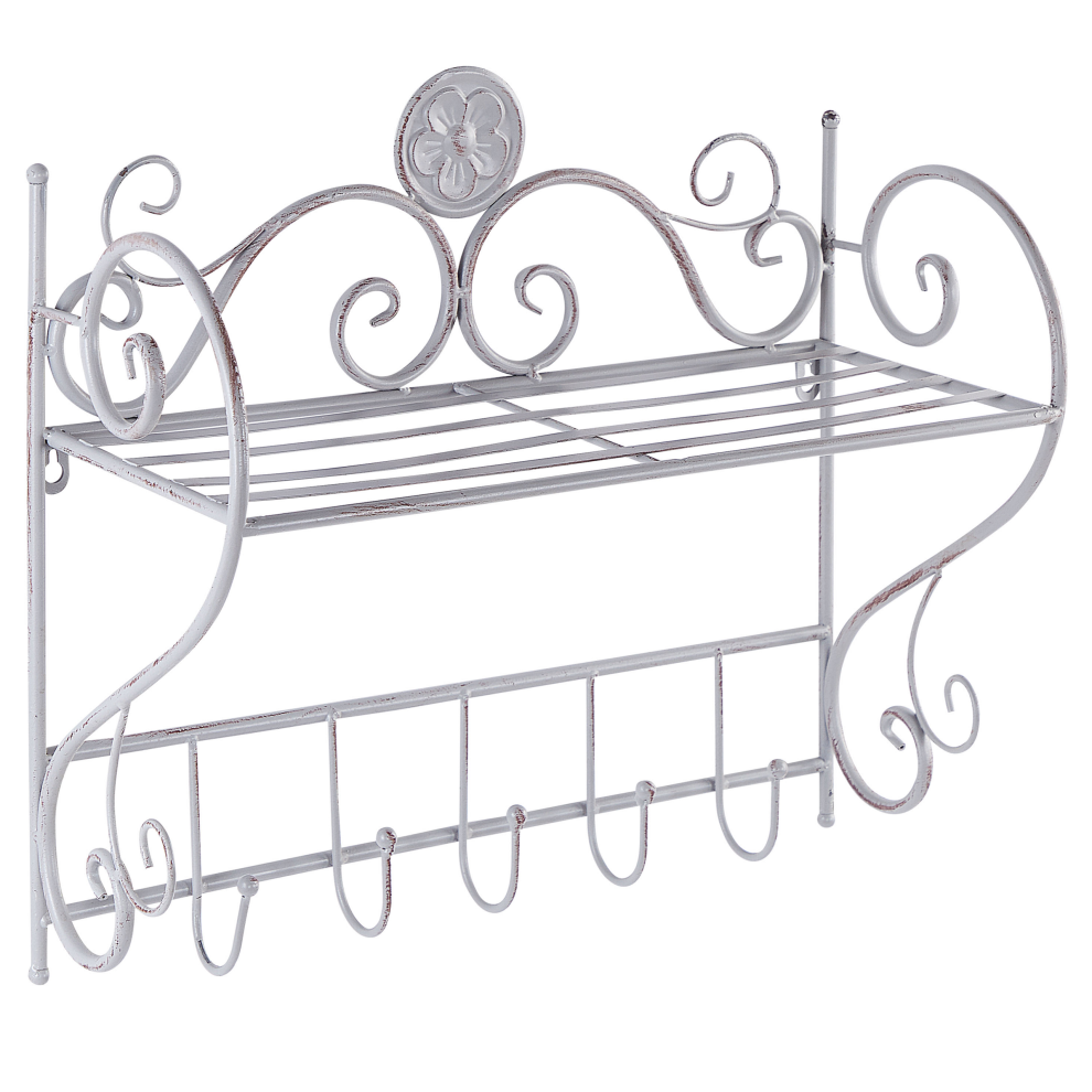 Wall Shelf OSORNO Metal Grey