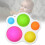 Απλό Dimple Baby Sensory Toy σιλικόνης Flipping Board Brain Teasers Εκπαιδευτικό 9