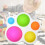 Απλό Dimple Baby Sensory Toy σιλικόνης Flipping Board Brain Teasers Εκπαιδευτικό 10