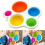 Απλό Dimple Baby Sensory Toy σιλικόνης Flipping Board Brain Teasers Εκπαιδευτικό 4