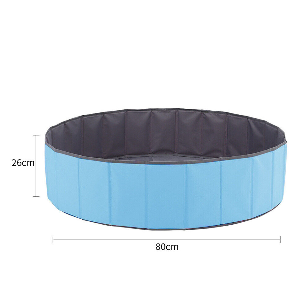 (80cm/31.50in) Baby Kids Foldable Play Tent Ball Pit Playhouse Playpen Ocean Ball Pool Game
