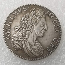 1700 Rare Antique UK British Old Coin-Old UK Coin - Great British Shilling Old Coin - Uncirculated Commemorative Coin