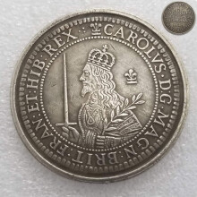 1643 UK CHARLES I TRIPLE UNITE MILLIONAIRE Old Coin-Uncirculated Great British Coins-United Kingdom Old Coins