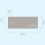 NES Home Modern 1800 x 700 mm White Rectangular Shower Tray Non-Handed 5