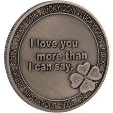 Love Lucky Coin Commemorative Collectors Coin Love Souvenir for Home Decoration