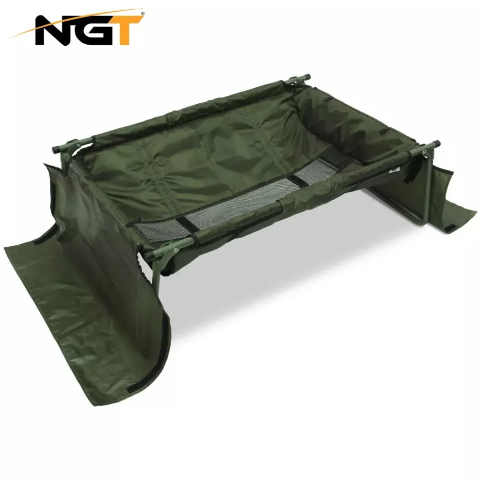 NGT Fishing Cradle Unhooking Mat Carp Fishing Folding Lightweight Quickfish