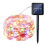 (Colourful light, 11 metres 100 lamps) Solar Powered Fairy String Rope LED Lights Waterproof Decor Party Garden 1