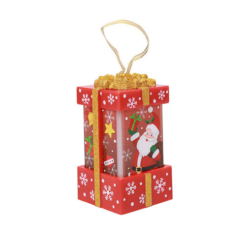 (Santa Claus) Christmas Lantern Christmas Tree Light Glowing