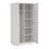 Brande Wardrobe with 2 Frame Doors in White 7