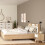 Ikast Nightstand 1 Drawer in Jackson Hickory and White 8