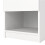 Naia Bedside 1 Drawer 1 Shelf in White 9