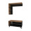 (Atlantic Pine & Anthracite) Cassia Hallway Coat Rack Hat Rack Shoe Storage 1