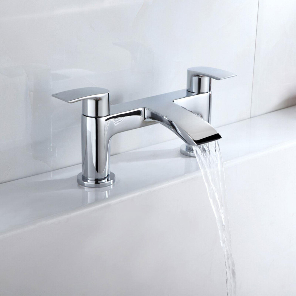 Modern Waterfall Design Bath Filler Tap