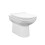 NES Home Back to Wall White Ceramic Toilet Pan with Soft Closed Seat 4