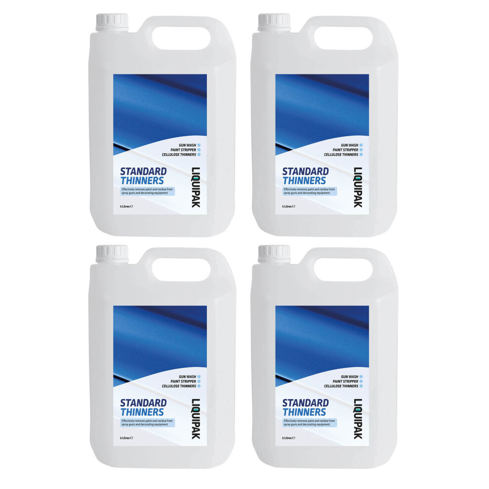 (4x5 Litre) Standard Paint Thinner - Cellulose Gunwash