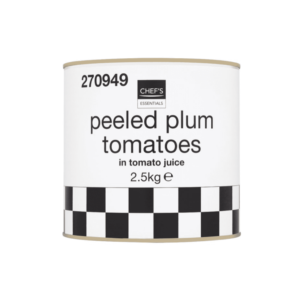 Chef's Essentials Peeled Plum Tomatoes In Tomato Juice 2.5Kg