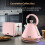 Tower Tower Cavaletto Pink Kettle Toaster & Kitchen Storage Matching Set 3