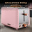 Tower Tower Cavaletto Pink Kettle Toaster & Kitchen Storage Matching Set 8