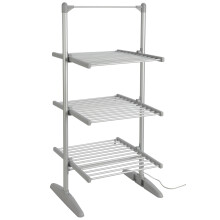 Electric Tower Clothes Airer 3 Tier XL Folding Heated Drying Rack