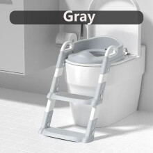 (B) Baby Toilet Folding Rack Step Stool Stair Style Children's Toilet Boy and GirlChild Step Seat