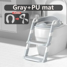 (B2) Baby Toilet Folding Rack Step Stool Stair Style Children's Toilet Boy and GirlChild Step Seat