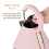 Tower Tower Cavaletto Pink Pyramid Kettle 2 Slice Toaster & Canisters Set 6