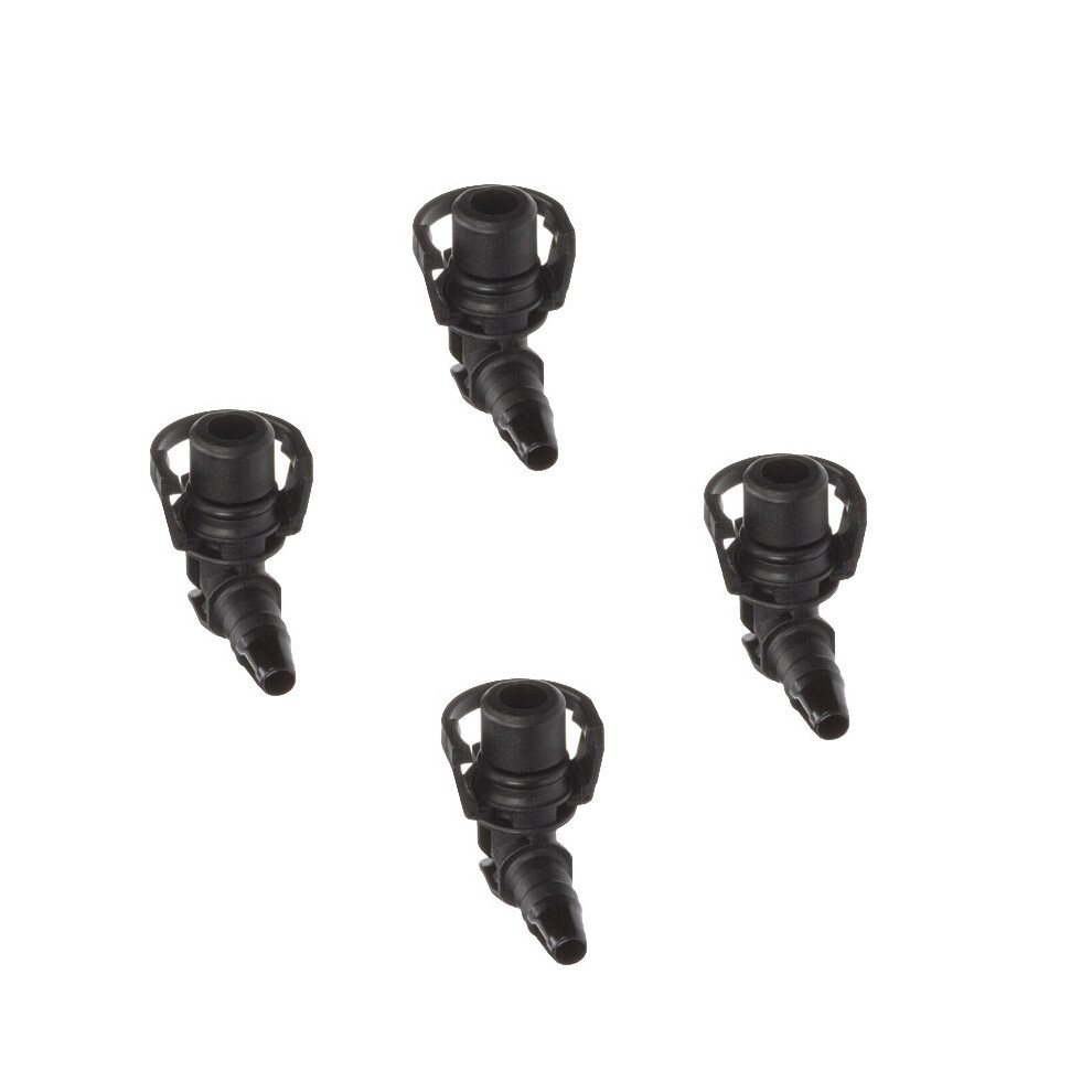 (4X) Thermostat Water Hose Pipe Connector For Opel Vauxhall Astra Insignia Meriva Mokka Signum Zafira 9454443760884