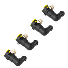 (4 Pcs) For Mazda 3 2.3L 2006-2012 BK BL Heater Water Hose Connector B37F-61-240 for Mazda CX7 2007-2012 ER CX9 2009-2014 TB Car Parts