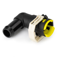 (1 PCS) For Mazda 3 2.3L 2006-2012 BK BL Heater Water Hose Connector B37F-61-240 for Mazda CX7 2007-2012 ER CX9 2009-2014 TB Car Parts