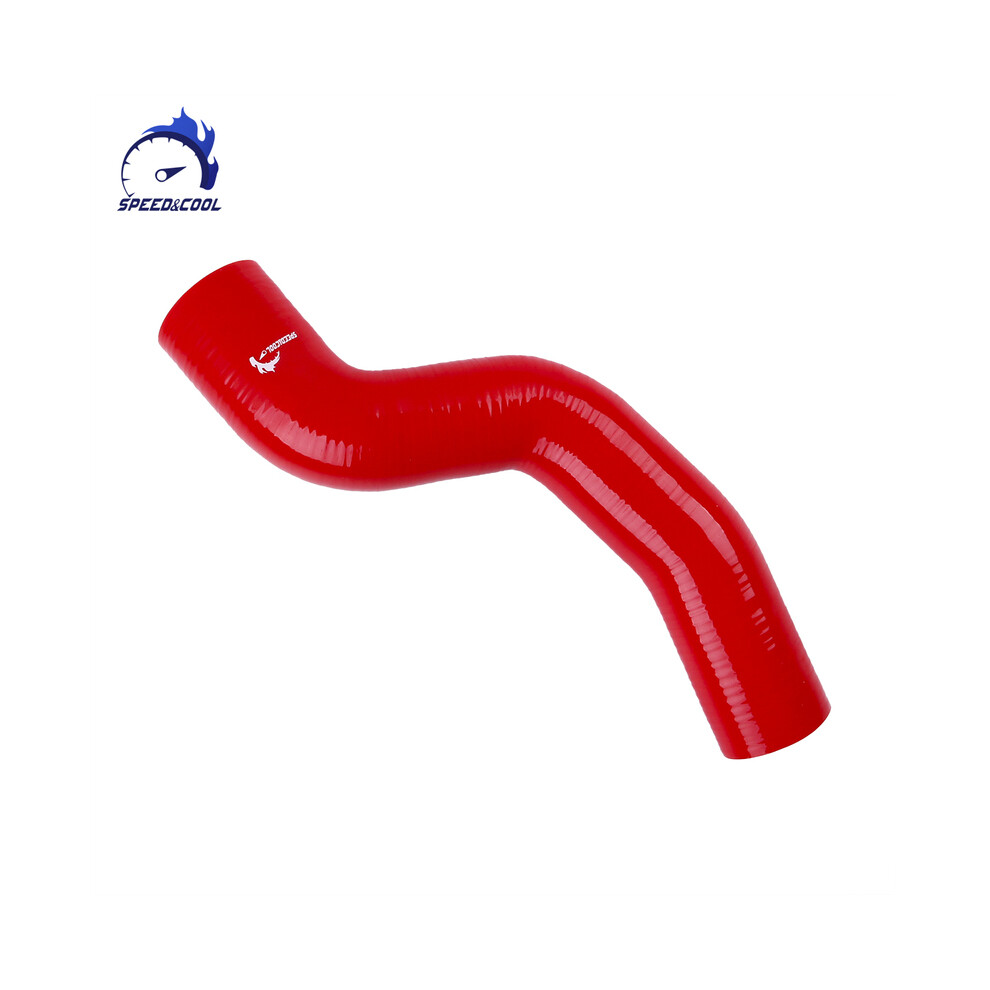 (Red) For Vw Golf Mk4 Gti 1.8T Intercooler To Throttle Silicone Inlet Boost Turbo Hose Red 9454443766381