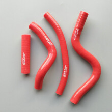 (Red) Fit For Suzuki RM250 RM 250 MODEL M / N 1989-1992 1991 1990 Silicone Radiator Hose