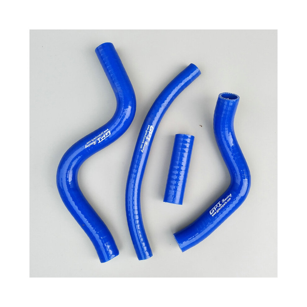 (Blue) Fit For Suzuki Rm250 Rm 250 Model M / N 1989-1992 1991 1990 Silicone Radiator Hose Blue 9454443767432