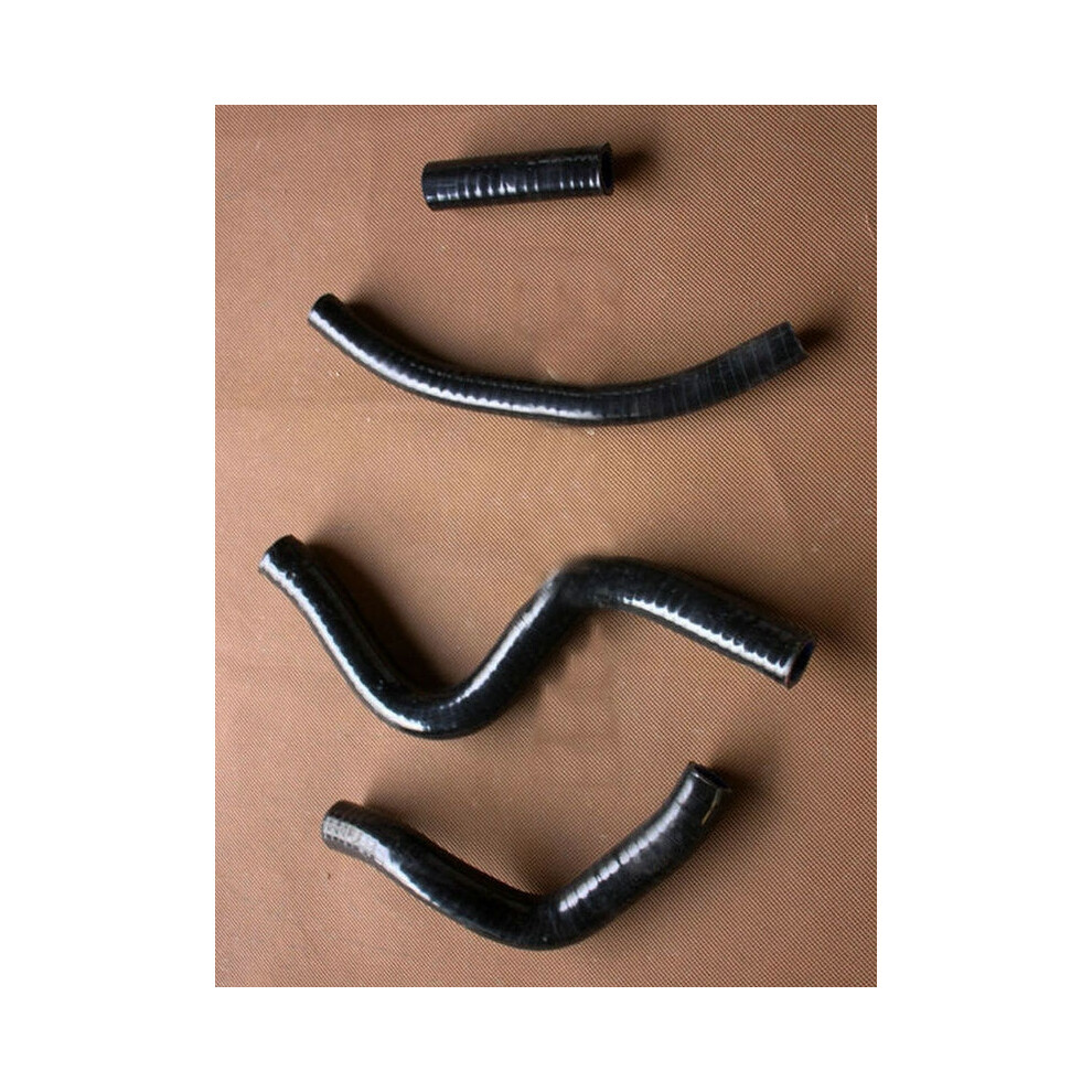 (Black) Fit For Suzuki Rm250 Rm 250 Model M / N 1989-1992 1991 1990 Silicone Radiator Hose Black 9454443767456