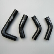 (Black) For Yamaha RD350 RZ350 RD 350 RZ 350 Radiator Silicone Coolant Pipe Hose