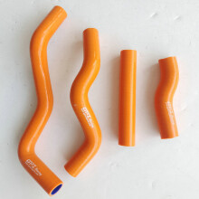 (Orange) FOR Kawasaki KLX250 KLX 250 1993-2015 09 08 07 06 05 04 03 Silicone Radiator Hose