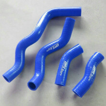 (Blue) FOR Kawasaki KLX250 KLX 250 1993-2015 09 08 07 06 05 04 03 Silicone Radiator Hose