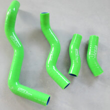 (Green) FOR Kawasaki KLX250 KLX 250 1993-2015 09 08 07 06 05 04 03 Silicone Radiator Hose