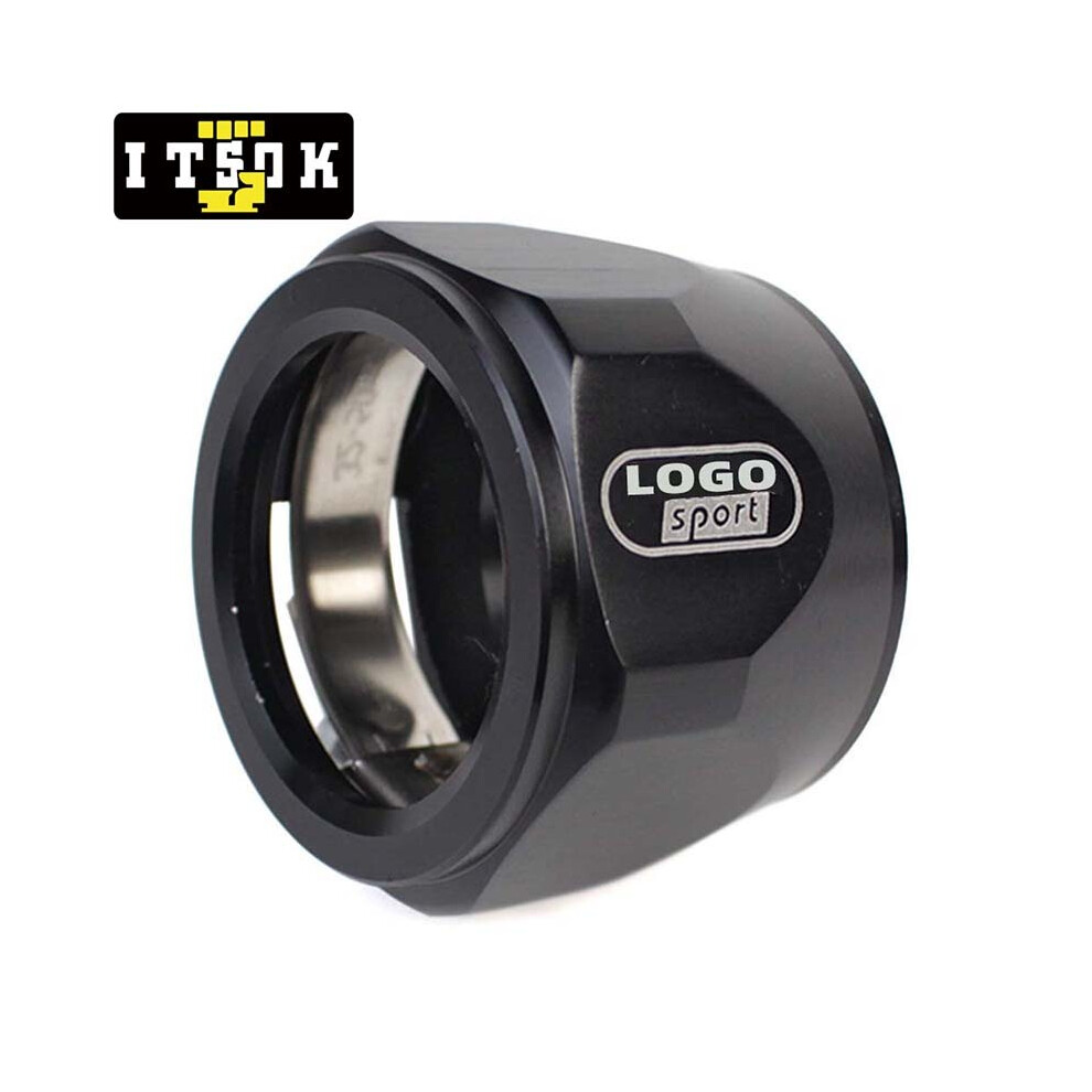 (50Mm ) Hose Clamp Finisher 16Mm 45Mm 50Mm Aluminum Fuel Pipe Clip Oil Water Tube Hose Fittings Finisher Clamps Black 9454443767517