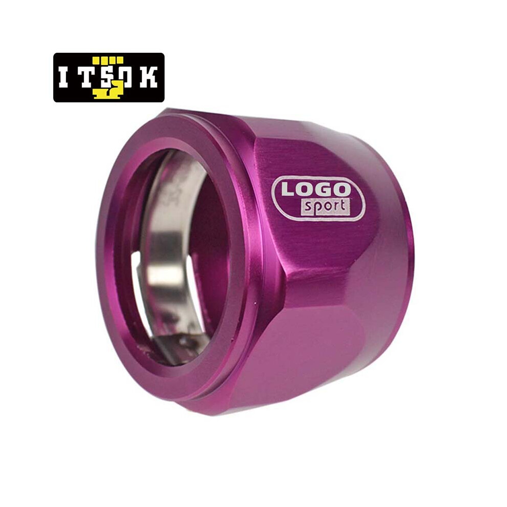 (50Mm ) Hose Clamp Finisher 16Mm 45Mm 50Mm Aluminum Fuel Pipe Clip Oil Water Tube Hose Fittings Finisher Clamps Purple 9454443767562