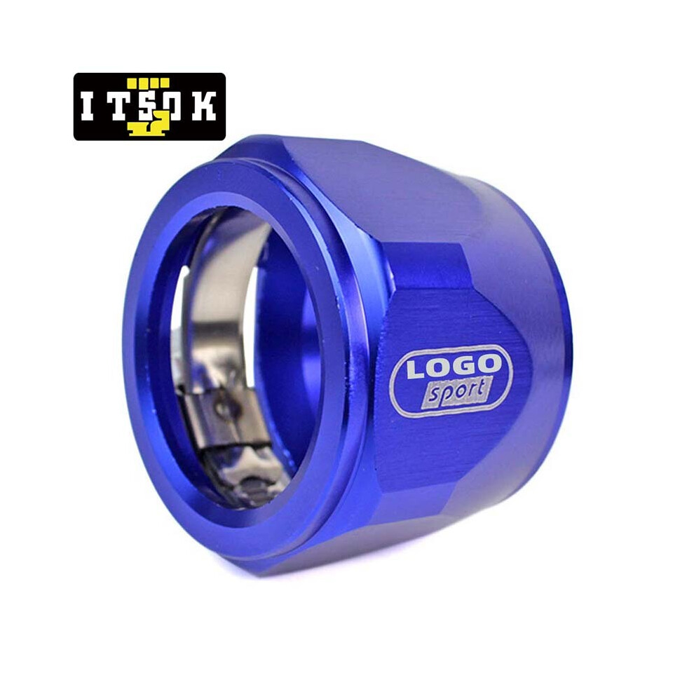 (50Mm ) Hose Clamp Finisher 16Mm 45Mm 50Mm Aluminum Fuel Pipe Clip Oil Water Tube Hose Fittings Finisher Clamps Blue 9454443767586