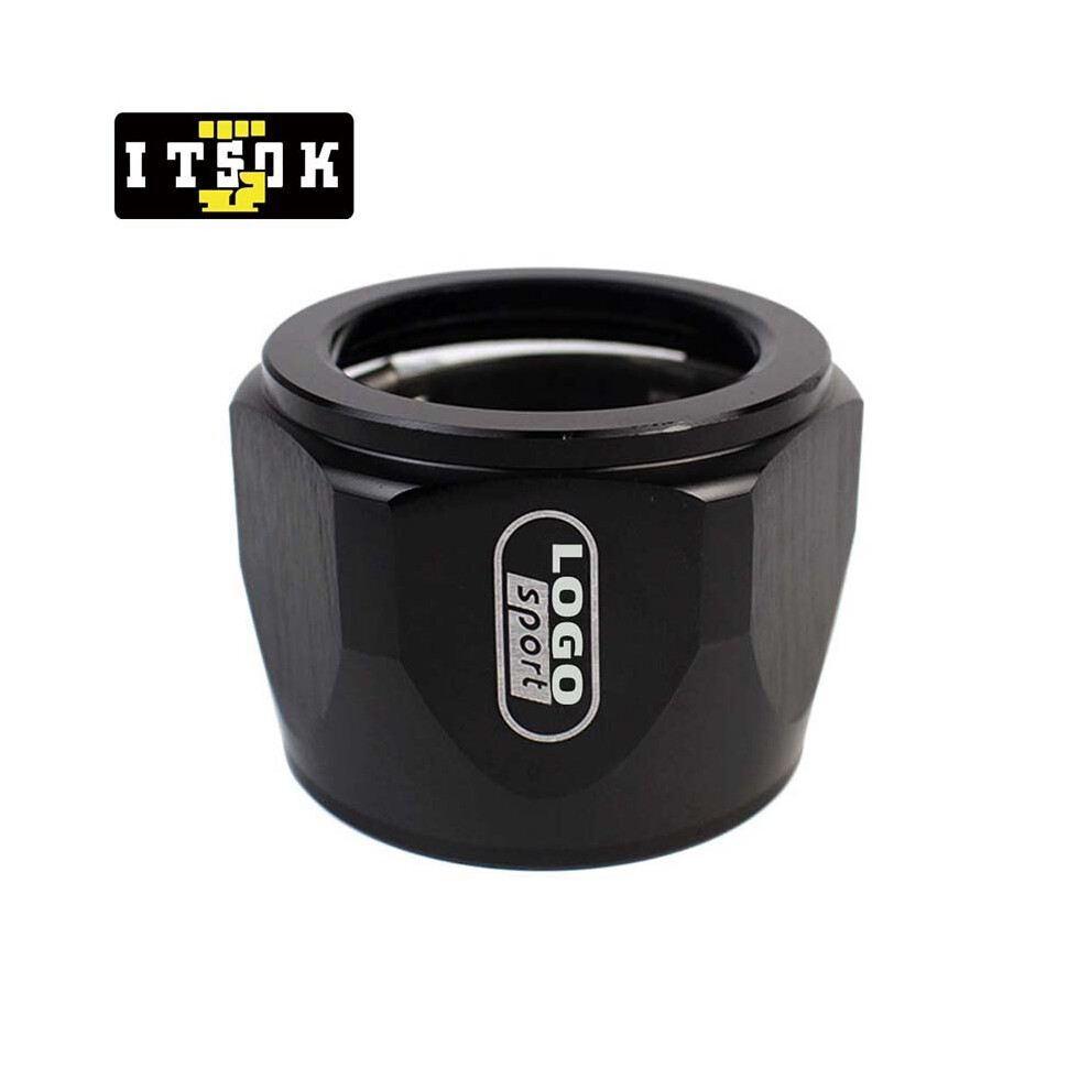 (45Mm ) Hose Clamp Finisher 16Mm 45Mm 50Mm Aluminum Fuel Pipe Clip Oil Water Tube Hose Fittings Finisher Clamps Black 9454443767616