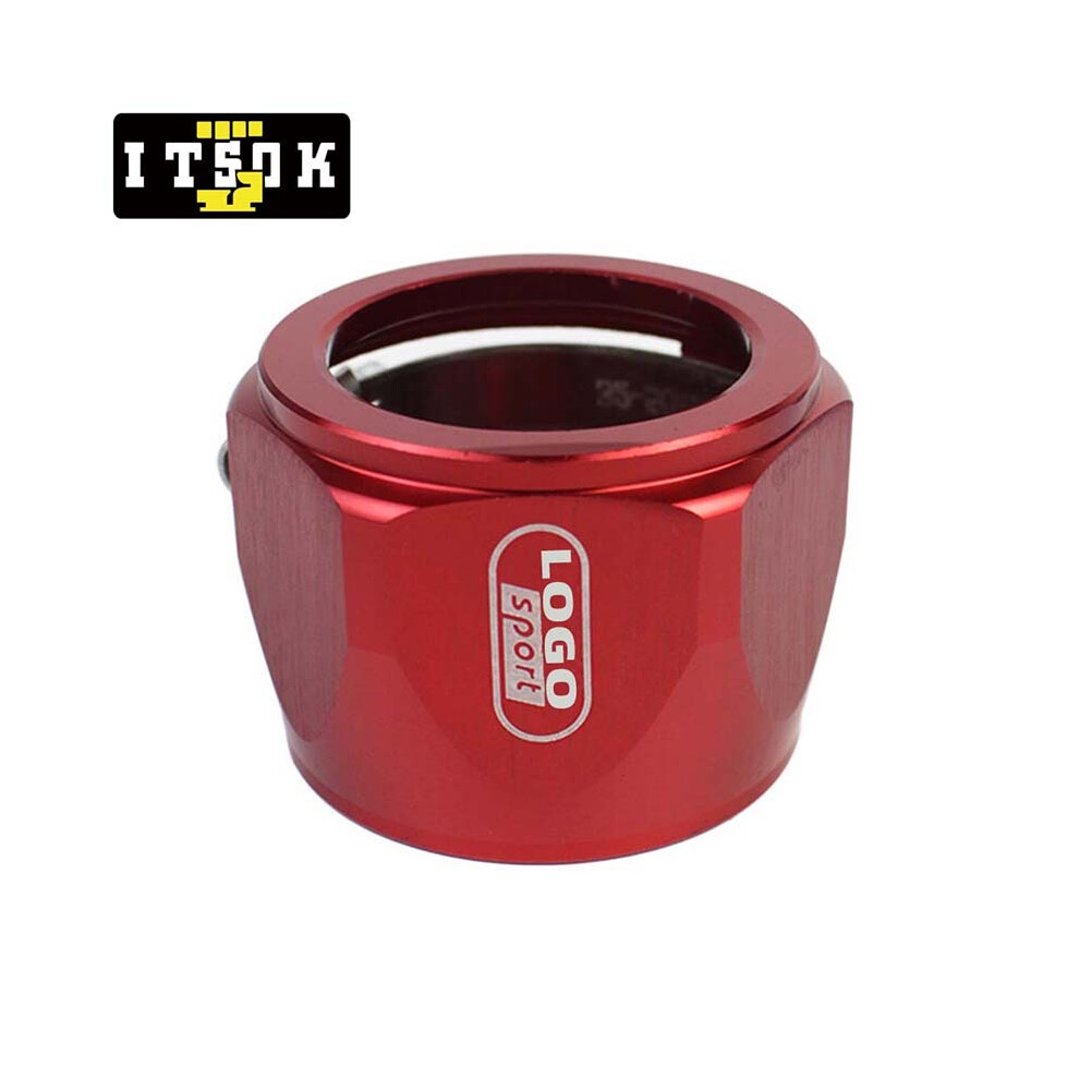 (45Mm ) Hose Clamp Finisher 16Mm 45Mm 50Mm Aluminum Fuel Pipe Clip Oil Water Tube Hose Fittings Finisher Clamps Red 9454443767609